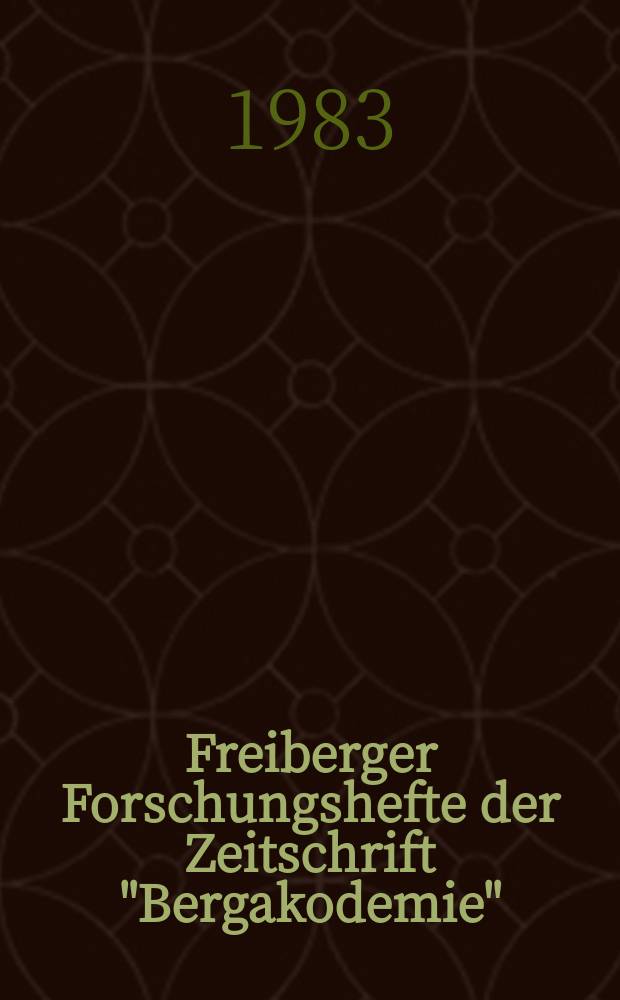 Freiberger Forschungshefte der Zeitschrift "Bergakodemie" : Herstellung von Stabstahl und Draht