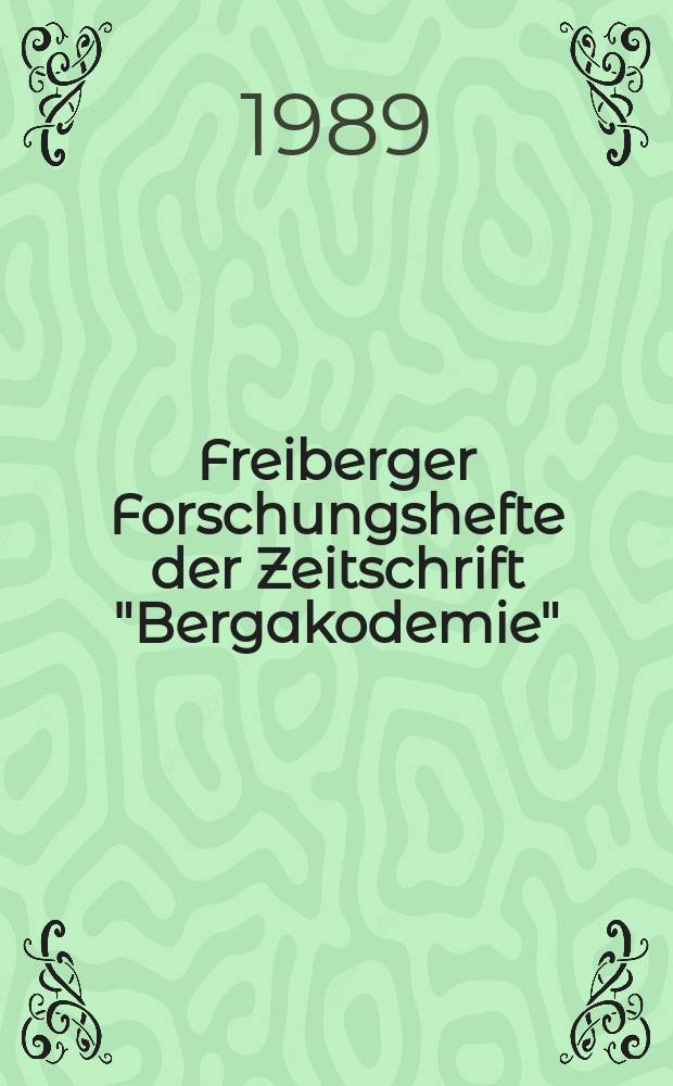 Freiberger Forschungshefte der Zeitschrift "Bergakodemie" : Experimente und rechnerische Untersuchungen beim Kaltwalzen von Aluminiumgiessband