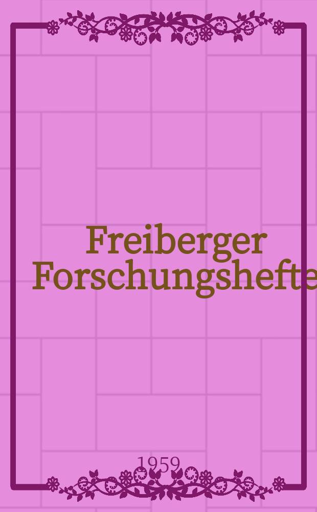 Freiberger Forschungshefte : Beihefte der Zeitschrift "Bergakademie". 76 : Scolecodonten aus dem Zechstein Thüringens. Über Conodonten aus dem Oberen Muschelkalk des Thüringer Beckens