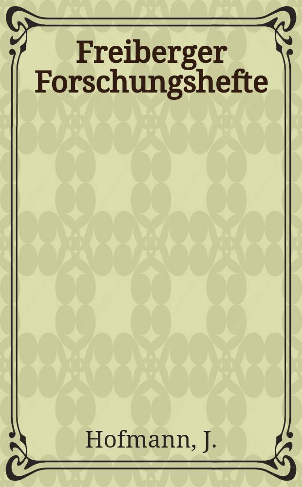 Freiberger Forschungshefte : Beihefte der Zeitschrift "Bergakademie" : Zur Petrotektonik des Graugneiskomplexes