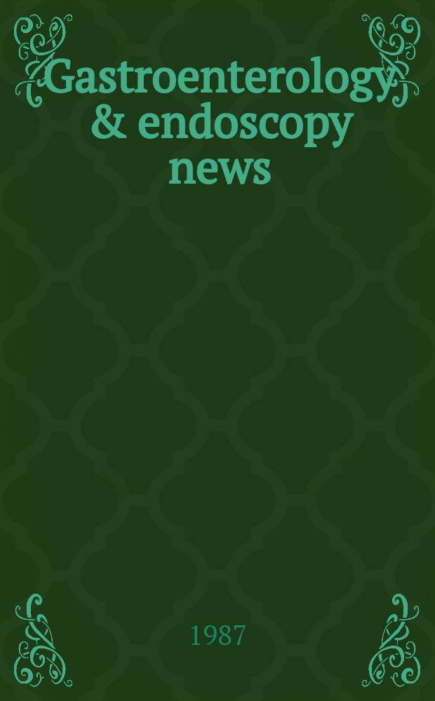 Gastroenterology & endoscopy news