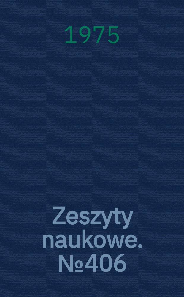 Zeszyty naukowe. №406 : (Aktualne problemy automatyzacji i elektryfikacji kopalń)