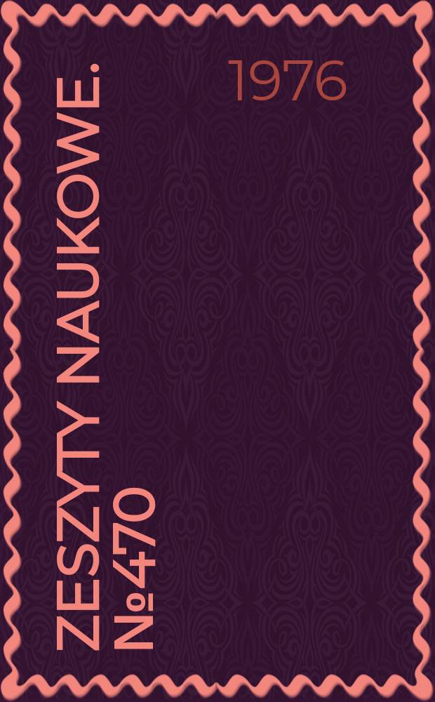 Zeszyty naukowe. №470 : VII Sesja naukowa Wydziały górniczego. [Materiały]