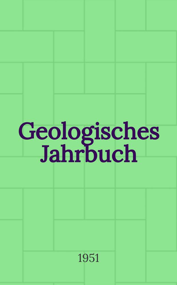 Geologisches Jahrbuch : Hrsg. von den Geologischen Landesanstalten der Bundesrepublik Deutschland. H.2 : Das mitteleuropäische variszische Grundgebirge im Bilde des gesamteuropäischen