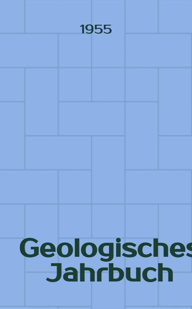Geologisches Jahrbuch : Hrsg. von den Geologischen Landesanstalten der Bundesrepublik Deutschland. H.17 : Zur Geologie der Eifelkalkmulden