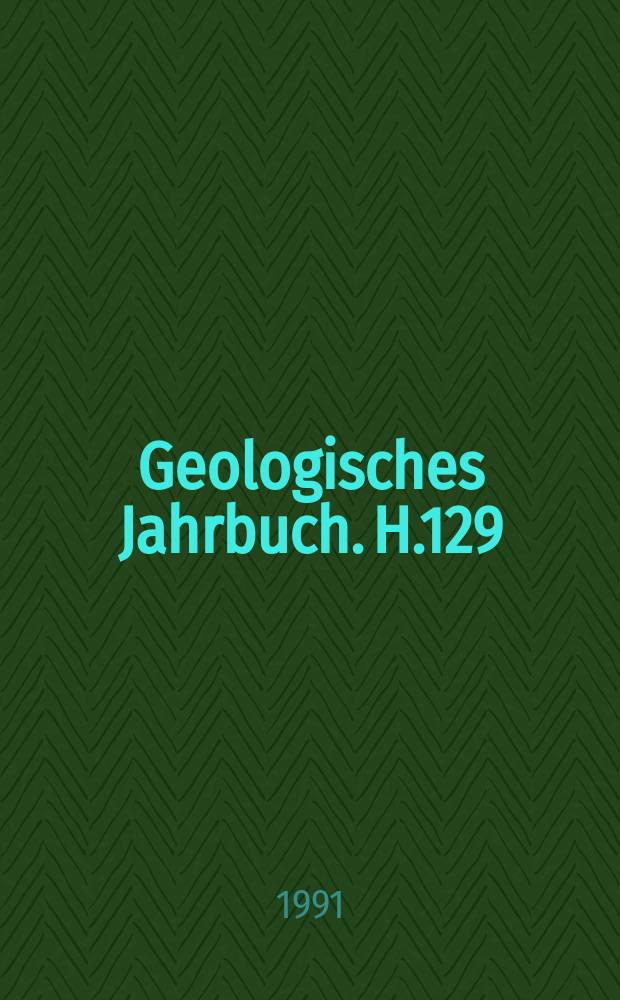 Geologisches Jahrbuch. H.129 : Das devonische Atoll von berg und Winterberg im Harz ...