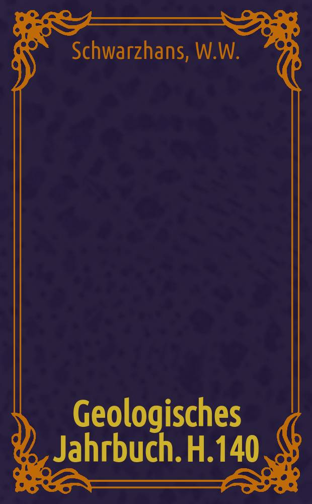 Geologisches Jahrbuch. H.140 : Die Fisch-Otolithen aus dem Oberoligozän ...