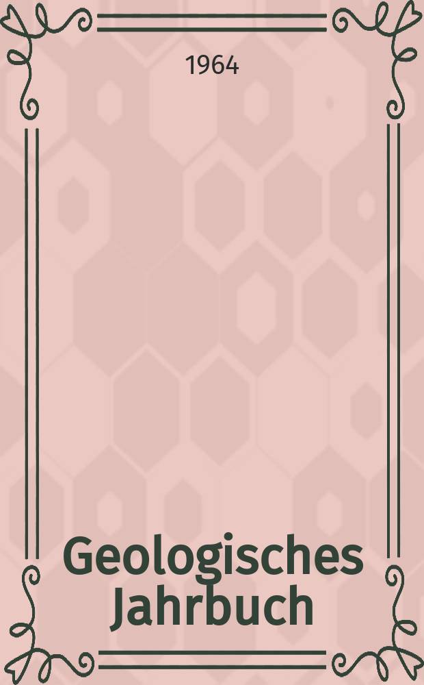 Geologisches Jahrbuch : Hrsg. von den Geologischen Landesanstalten der Bundesrepublik Deutschland. H.65 : Die geologische Verbreitung von Sporen und Pollen in der Deutschen Trias