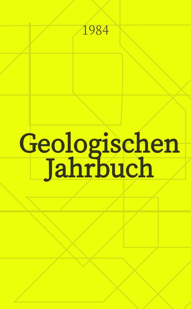 Geologischen Jahrbuch : Hrsg. von der Bundesanstalt für Bodenforschung und den Geologischen Landesämtern der Bundesrepublik Deutschland. H.57 : Stratigraphy of the Western Shan Massif, Burma