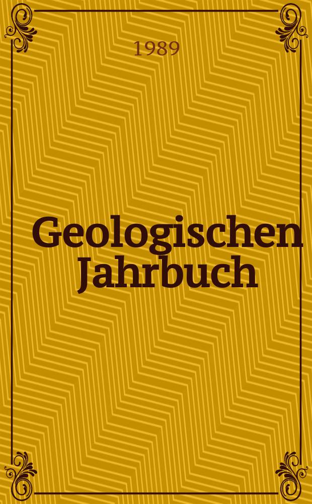 Geologischen Jahrbuch : Hrsg. von der Bundesanstalt für Bodenforschung und den Geologischen Landesämtern der Bundesrepublik Deutschland. H.70 : On the geology and hydrocarbon prospects of the Visayan ...