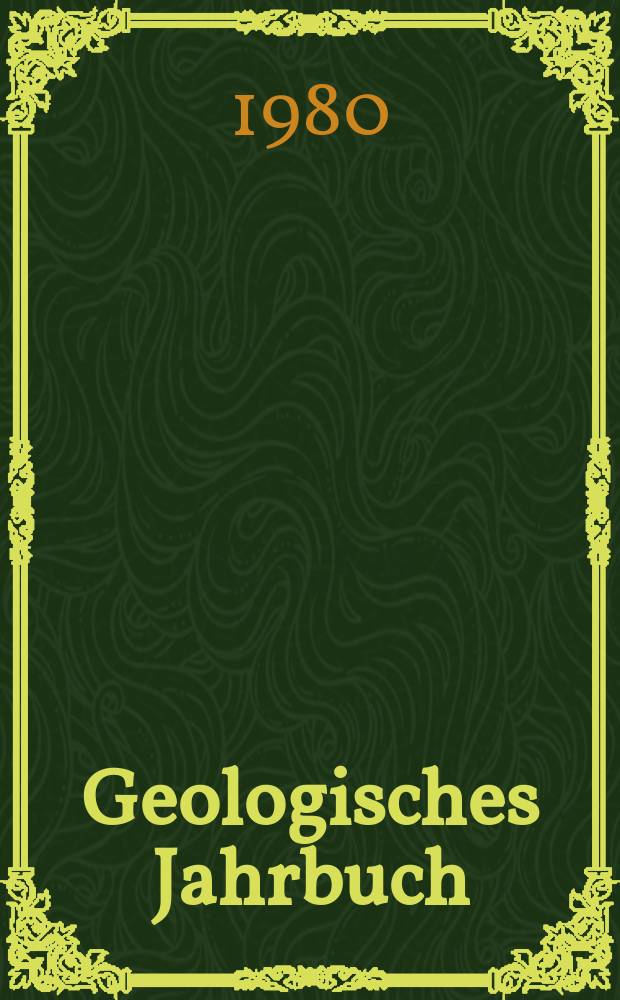 Geologisches Jahrbuch : Hrsg. von der Bundesanstalt für Bodenforschung und den geol. Landesämtern der Bundesrepublik Deutschland. H.25 : Erfahrungen mit klassischen und modernen Bohl - Methoden bei der Erschließung von Grundwasser