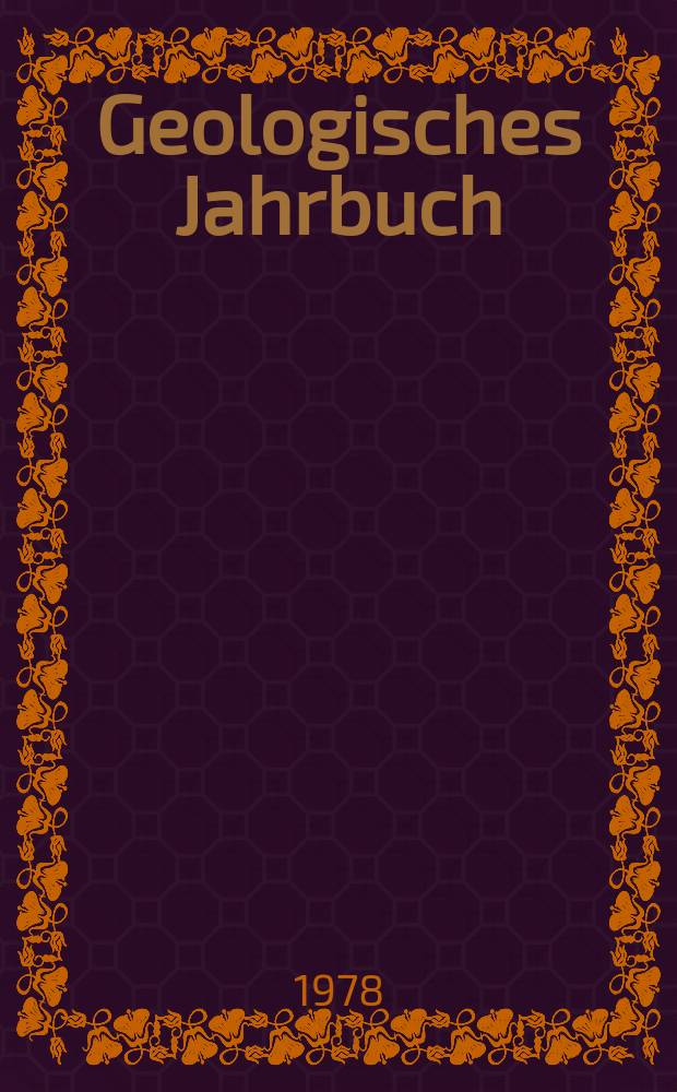 Geologisches Jahrbuch : Hrsg. von der Bundesanstalt f&uuml;r Bodenforschung und den geol. Landes&auml;mtern der Bundesrepublik Deutschland. H.30 : Brown clays from the Central Pacific .... Water depth as major ...