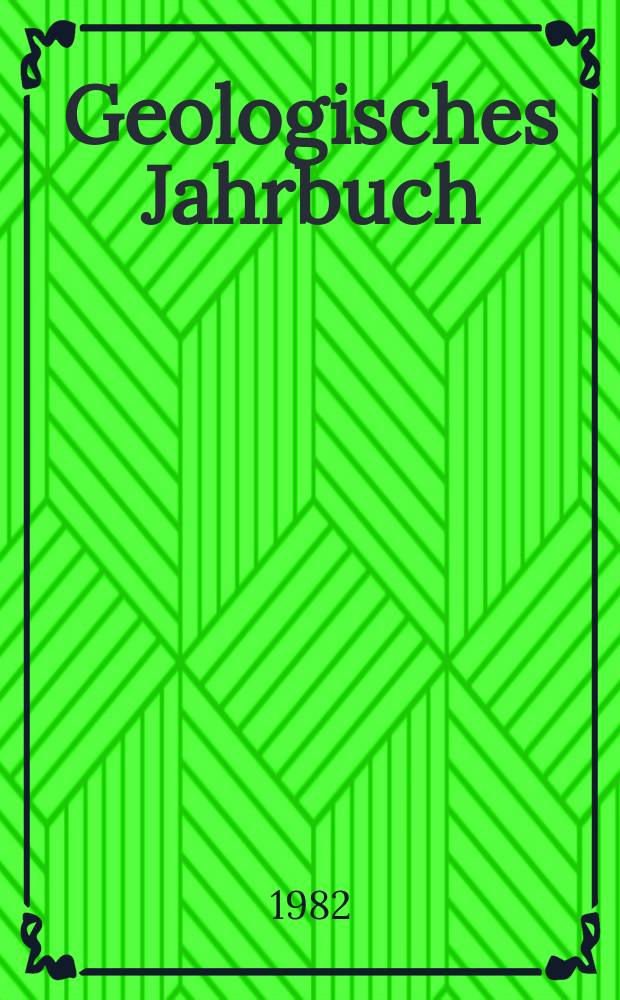 Geologisches Jahrbuch : Hrsg. von der Bundesanstalt f&uuml;r Bodenforschung und den geol. Landes&auml;mtern der Bundesrepublik Deutschland. H.50 : Geologie und Mineralogie des Uranvorkommens ...