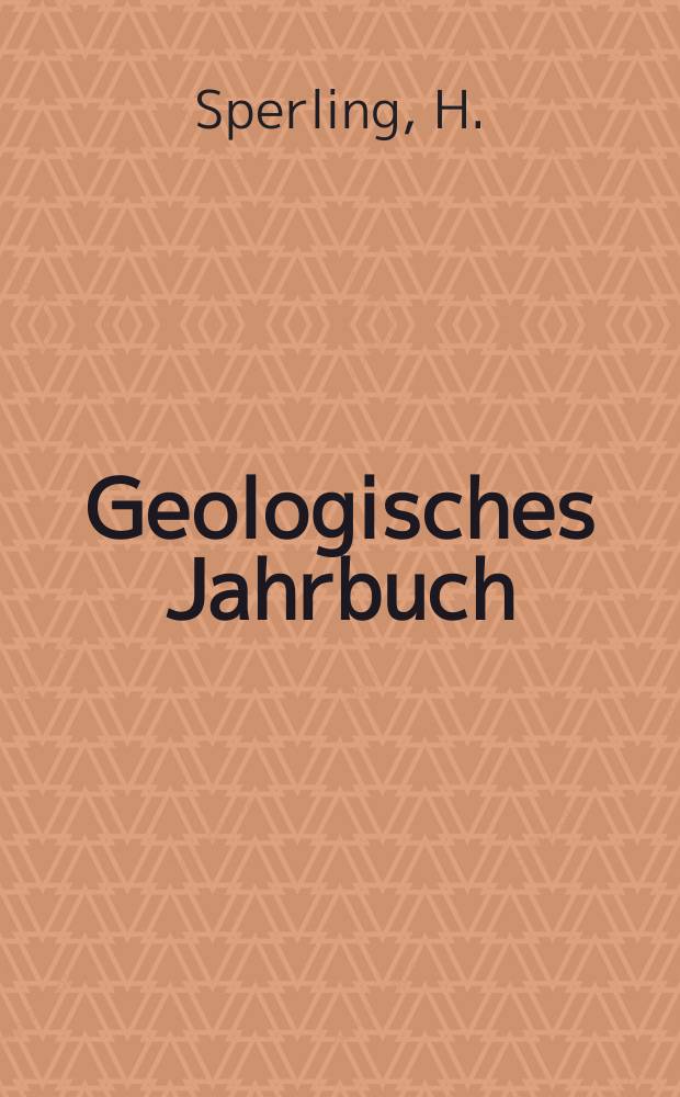 Geologisches Jahrbuch : Hrsg. von der Bundesanstalt für Bodenforschung und den geol. Landesämtern der Bundesrepublik Deutschland. H.85 : Das Neue Lagen der Blei-Zink-Erzlagerstätte ...