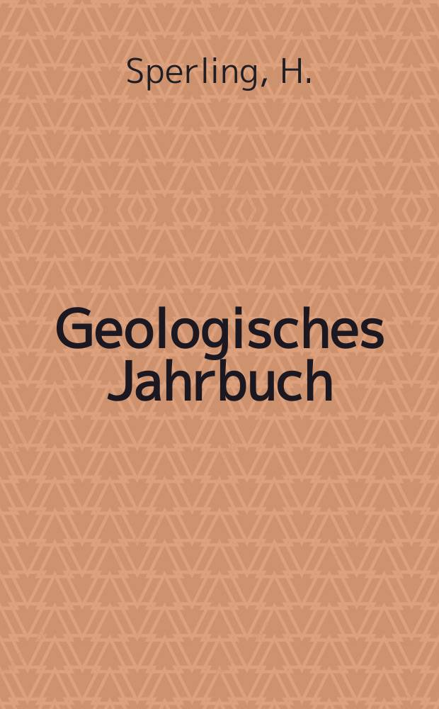 Geologisches Jahrbuch : Hrsg. von der Bundesanstalt für Bodenforschung und den geol. Landesämtern der Bundesrepublik Deutschland. H.85 : Das Neue Lagen der Blei-Zink-Erzlagerstätte ...
