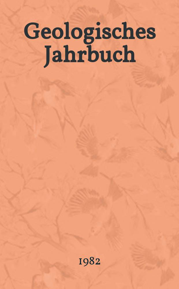 Geologisches Jahrbuch : Hrsg. von der Bundesanstalt für Bodenforschung und den Geologischen Landesämtern der Bundesrepublik Deutschland. H.24 : Das Basisnetz für gravimetrische ...