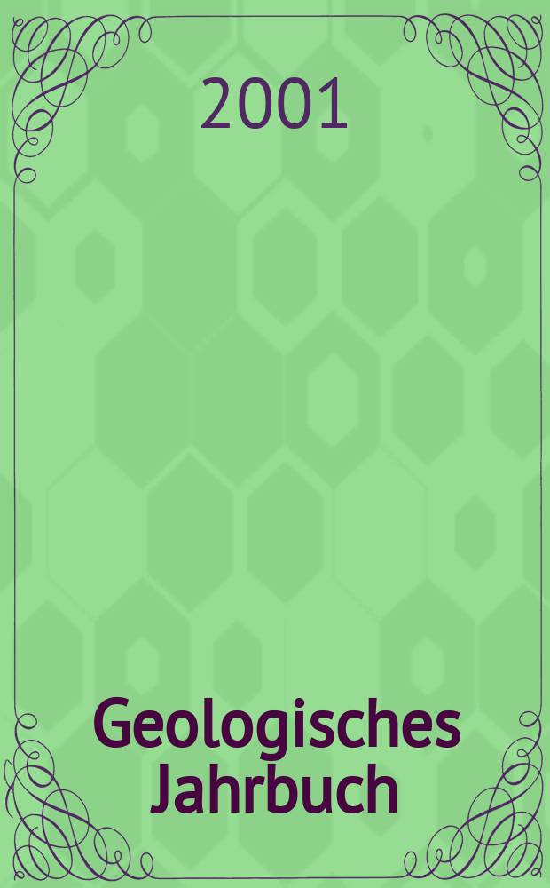 Geologisches Jahrbuch : Hrsg. von der Bundesanstalt für Bodenforschung und den Geologischen Landesämtern der Bundesrepublik Deutschland. H.58 : Der mittelfränkische Grundgebirgsrücken südlich Nürnberg