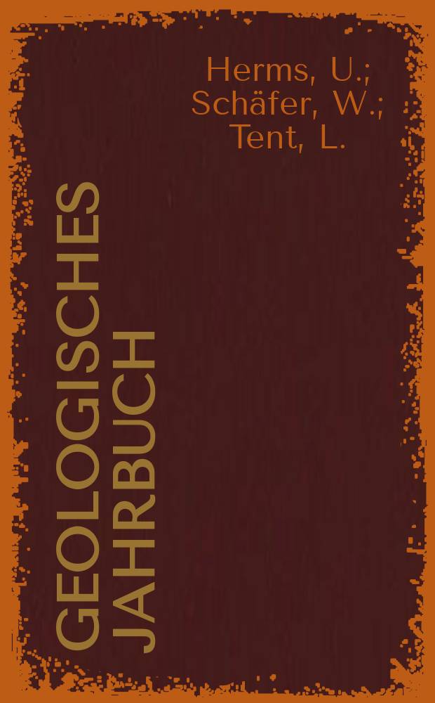 Geologisches Jahrbuch : Hrsg. von der Bundesanstalt für Bodenforschung und den geol. Landesämtern der Bundesrepublik Deutschland. H.12 : Schwermetallgehalte in Hafenschlick .... Zur Anlage und Rekultivierung ...