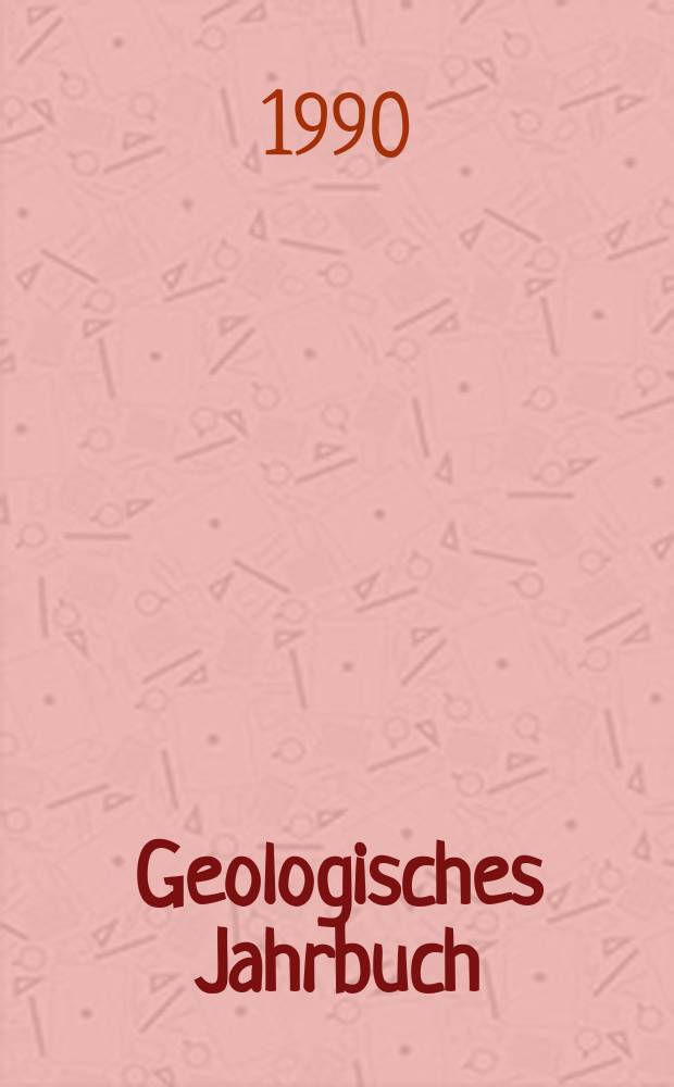 Geologisches Jahrbuch : Hrsg. von der Bundesanstalt für Bodenforschung und den geol. Landesämtern der Bundesrepublik Deutschland. 24 : Zur Bewertung von Bodenerodier barkeits Faktors ...
