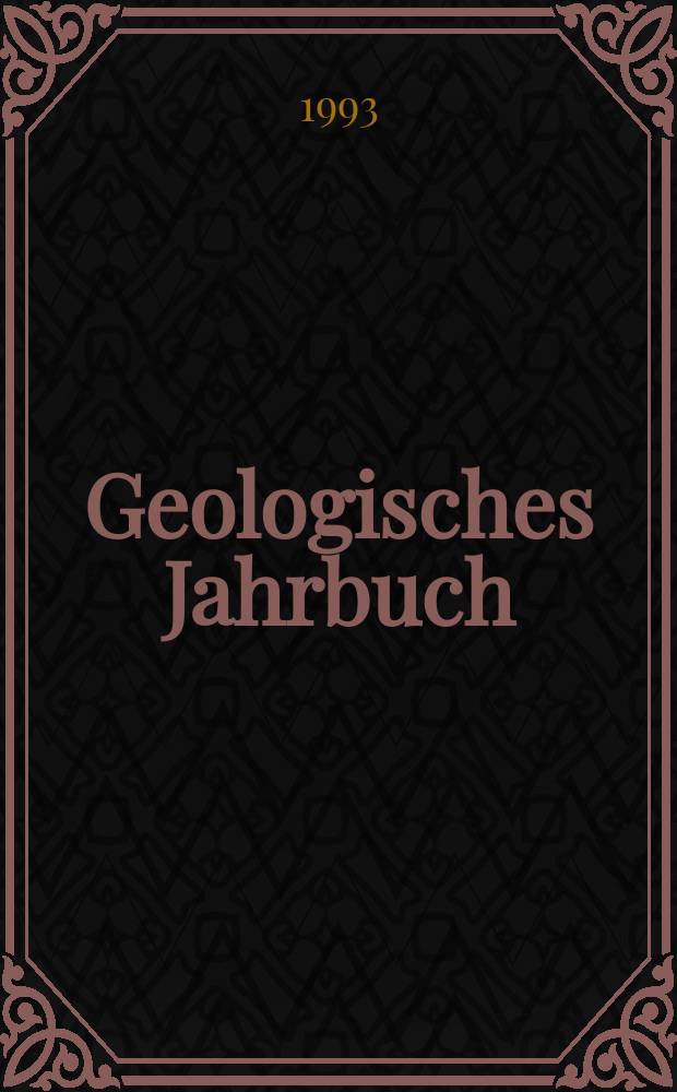 Geologisches Jahrbuch : Hrsg. von der Bundesanstalt für Bodenforschung und den geol. Landesämtern der Bundesrepublik Deutschland. H.26 : Vorschläge zur morphographischen .... Auszug des Symbolschlüssels ...