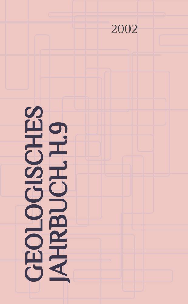 Geologisches Jahrbuch. H.9 : Geologische Kartieranleitung