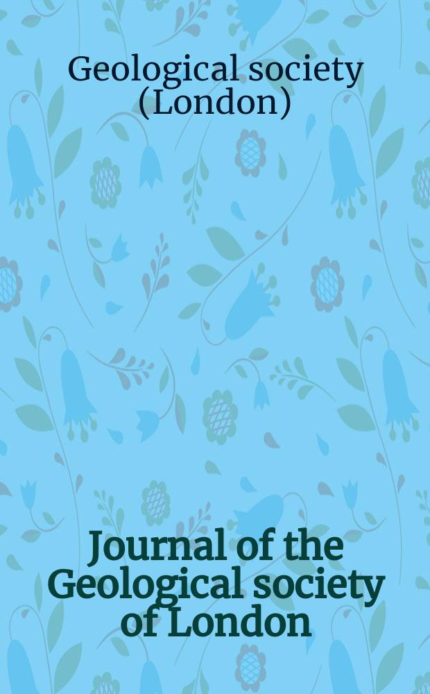 Journal of the Geological society of London