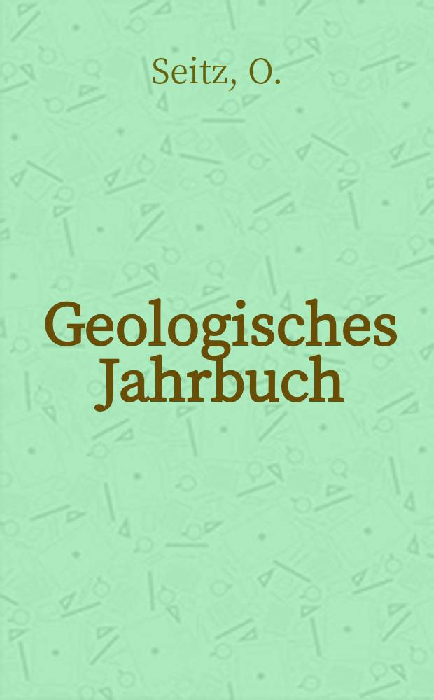 Geologisches Jahrbuch : Hrsg. von den Geologischen Landesanstalten der Bundesrepublik Deutschland. H.46 : Die Inoceramen des Santon von Nordwestdeutschland