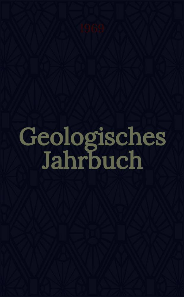 Geologisches Jahrbuch : Hrsg. von den Geologischen Landesanstalten der Bundesrepublik Deutschland. H.79 : Sammelwerk Deutsche Eisenerz Lagerst&auml;tten