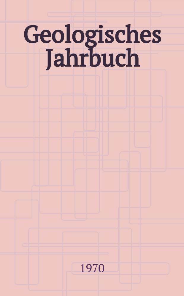 Geologisches Jahrbuch : Hrsg. von den Geologischen Landesanstalten der Bundesrepublik Deutschland. H.94 : Synopsis der Gattungen der Sporae dispersae