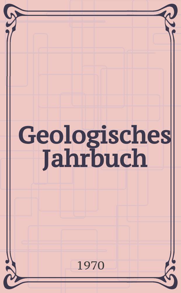 Geologisches Jahrbuch : Hrsg. von den Geologischen Landesanstalten der Bundesrepublik Deutschland. H.99 : Die Bodenkartierung in Niedersachen ...