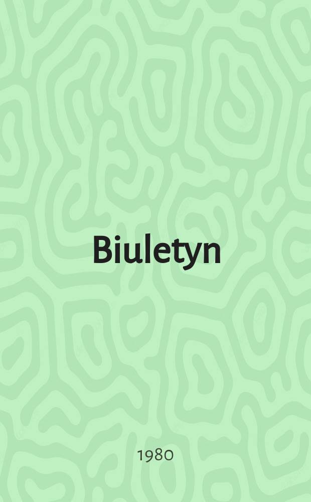 Biuletyn