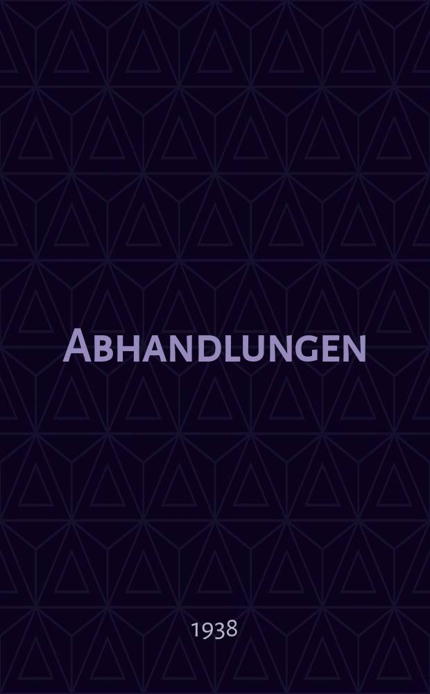 Abhandlungen