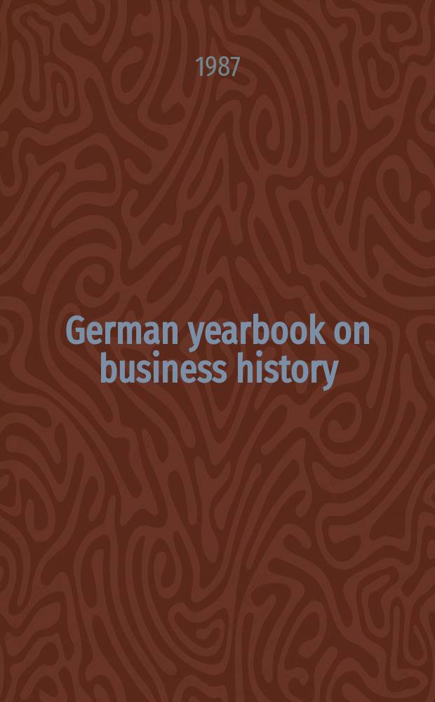 German yearbook on business history