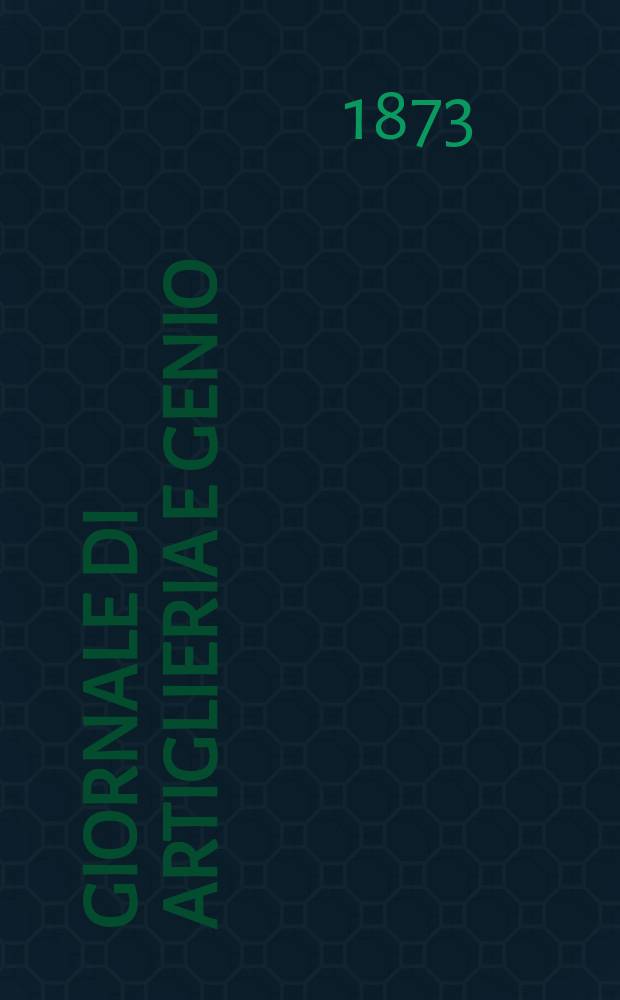 Giornale di artiglieria e genio