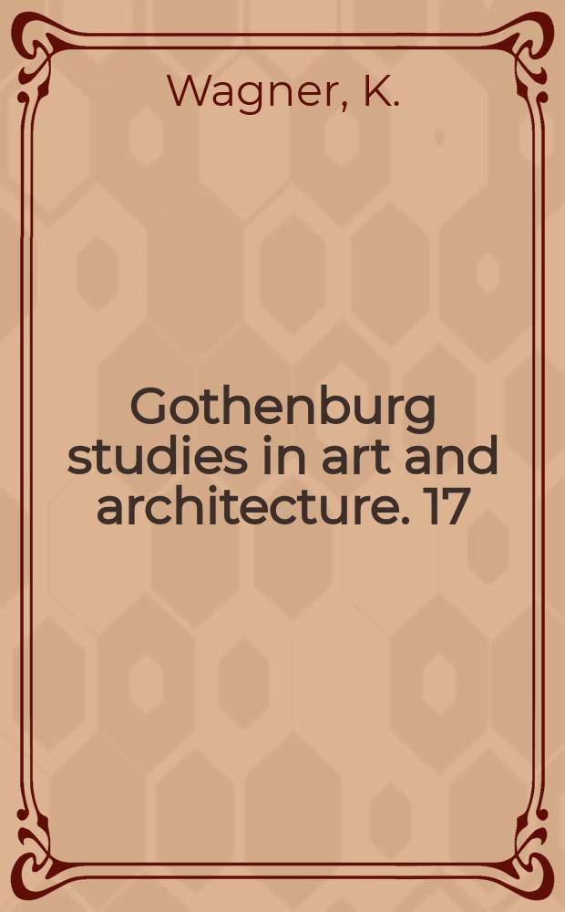 Gothenburg studies in art and architecture. 17 : Fotografi som digital bild