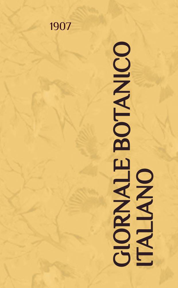 Giornale botanico italiano : Compilato per cura della sezione botanica del congressi scientifici Italiani da Filippo Parlatore. Vol.14, Fasc.2