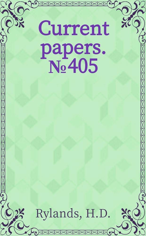 Current papers. №405 : A flight technique for the measurements of thrust boundaries and of drag due to lift