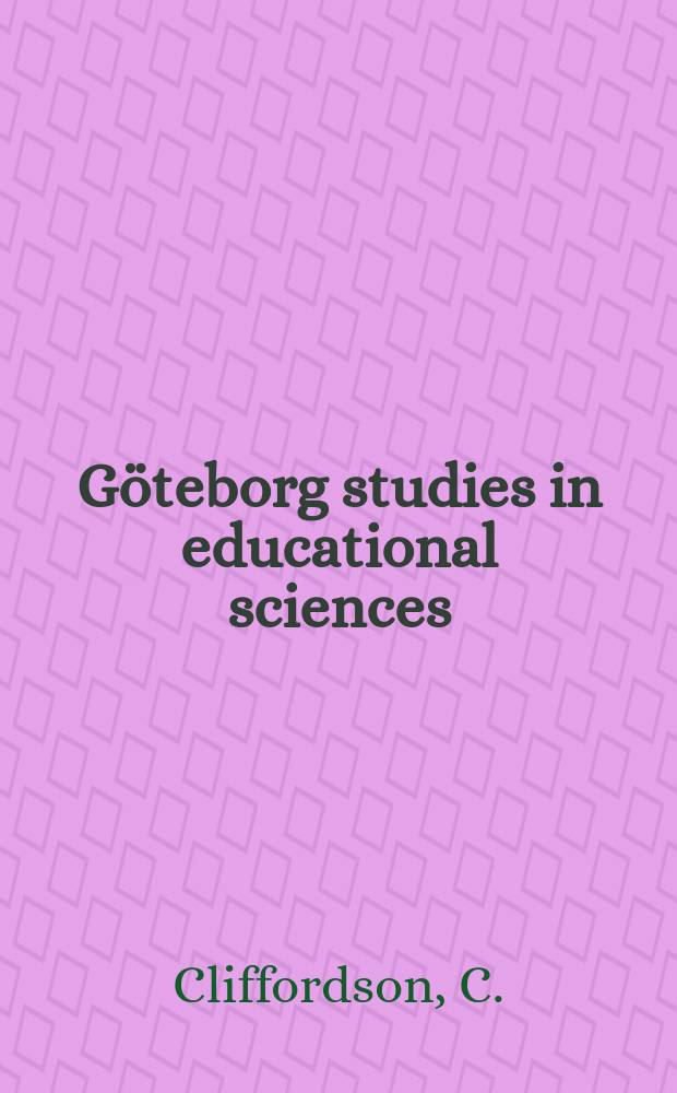 Göteborg studies in educational sciences : Assessing empathy