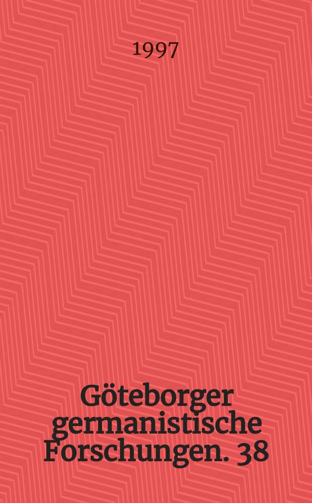 Göteborger germanistische Forschungen. 38 : Zum Vierkasussystem des Mittelniederdeutschen