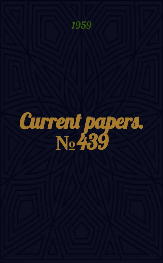 Current papers. №439 : The "Newtonian" theory of hypersonic flow for any three -dimensional body