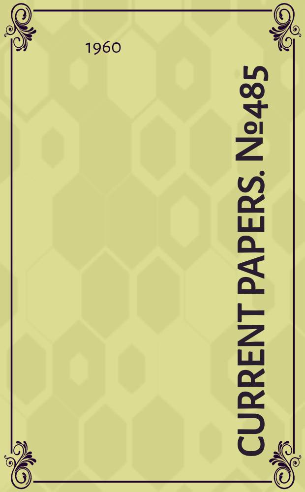 Current papers. №485 : Tests on a 1/36 scale model of the Vickers M.T. 1000 in the compressed air tunnel, N.P.L.