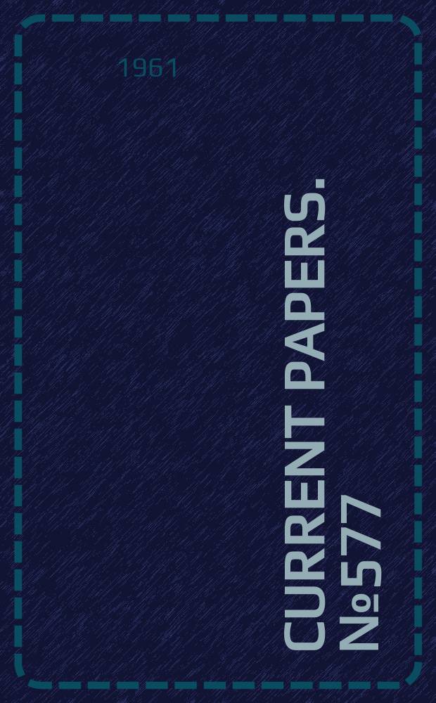 Current papers. №577 : Low-speed pressure-plotting tests on a flat-plate M-wing fitted with part-span nose-flaps