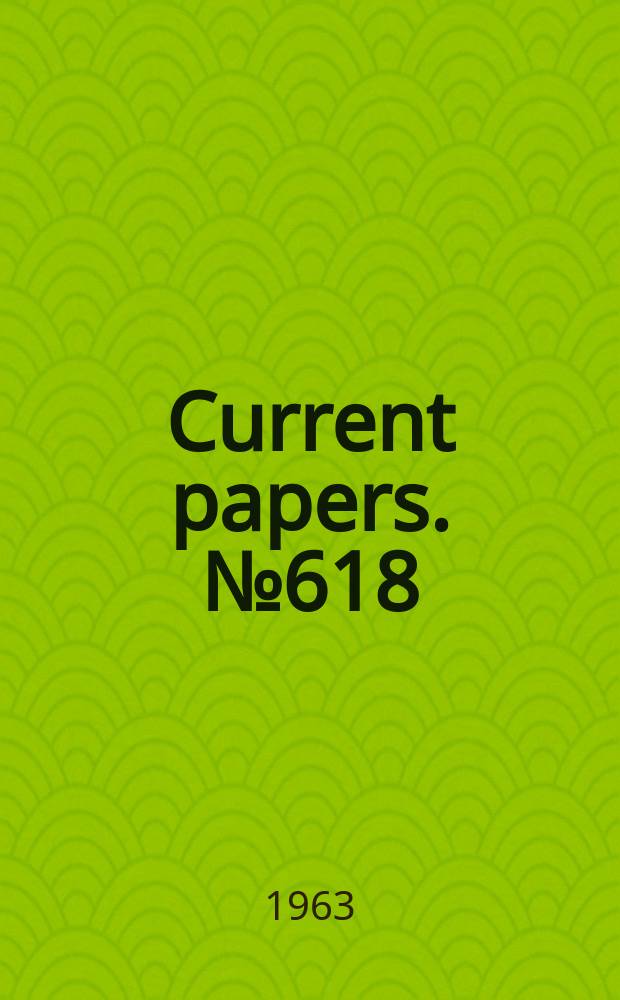 Current papers. №618 : A comparison of two methods for predicting the potential flow around arbitrary airfoils in cascade