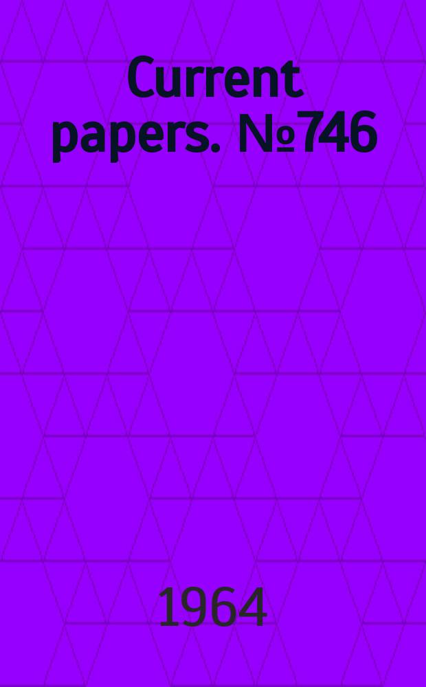 Current papers. №746 : Some simple calculations relating to the generations of an R.E. plasma
