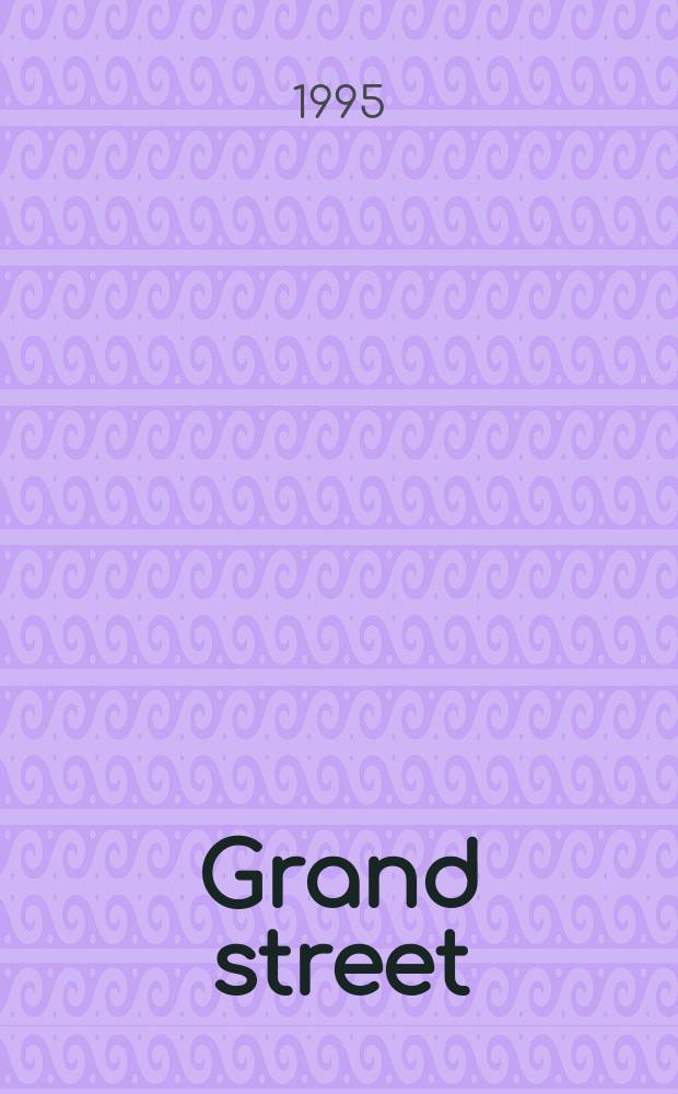 Grand street