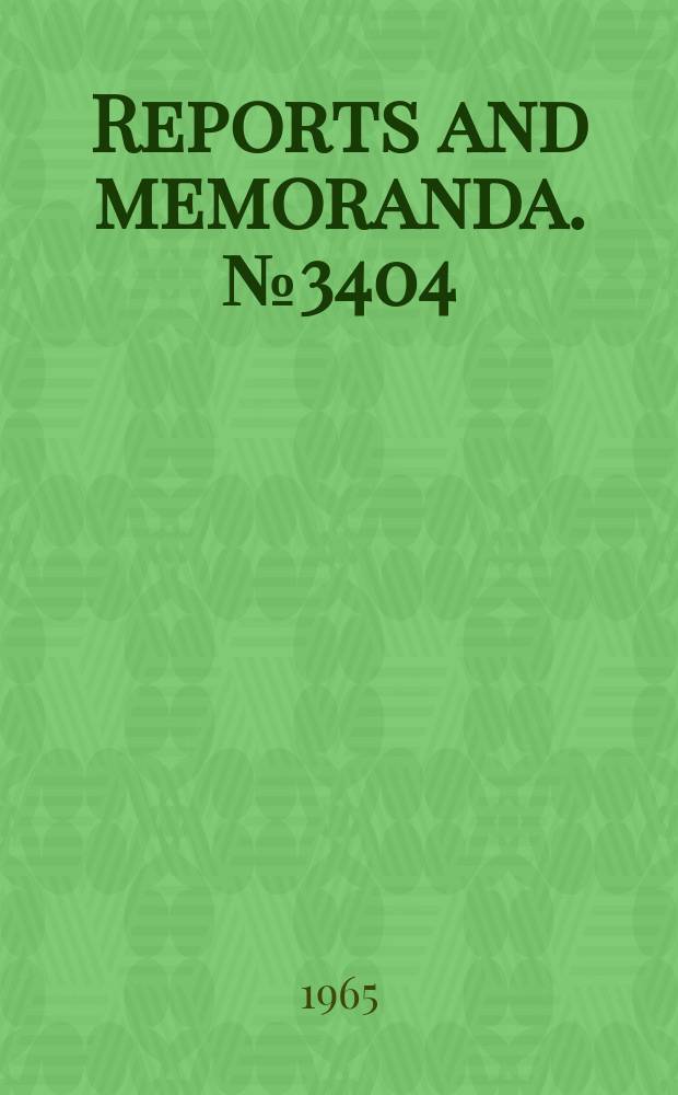 Reports and memoranda. №3404 : Mechanical aspects of turbine blade cooling
