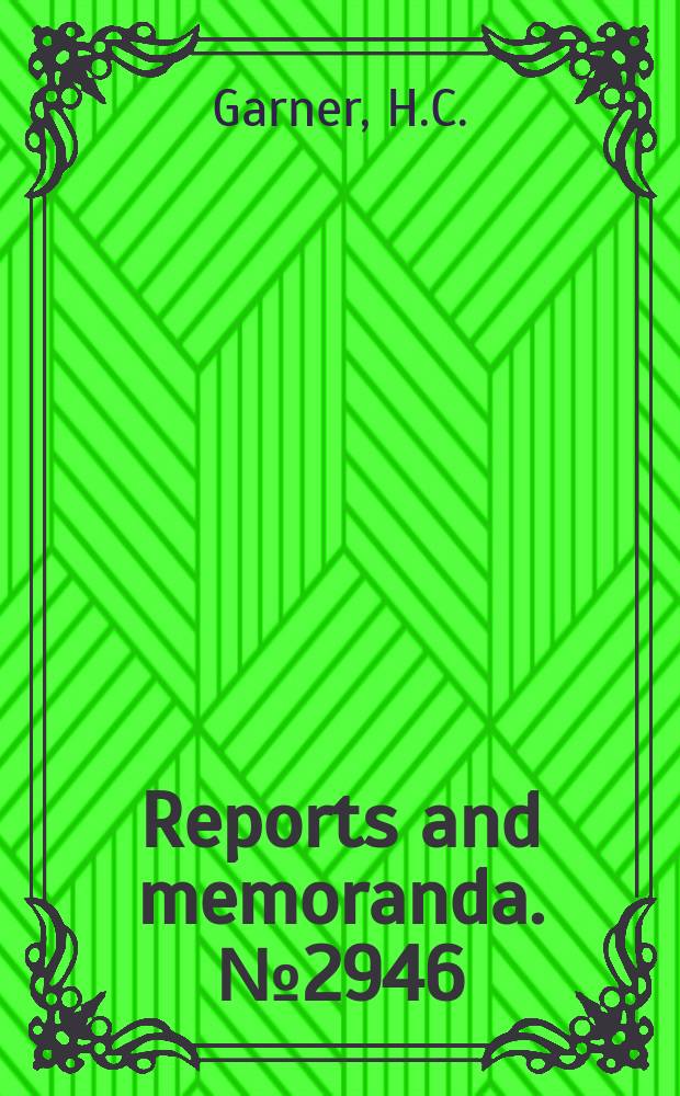 Reports and memoranda. №2946 : Measurements of lift, pitching moment and hinge moment on a two-dimensional cambered aerofoil to assist the estimation of camber derivatives