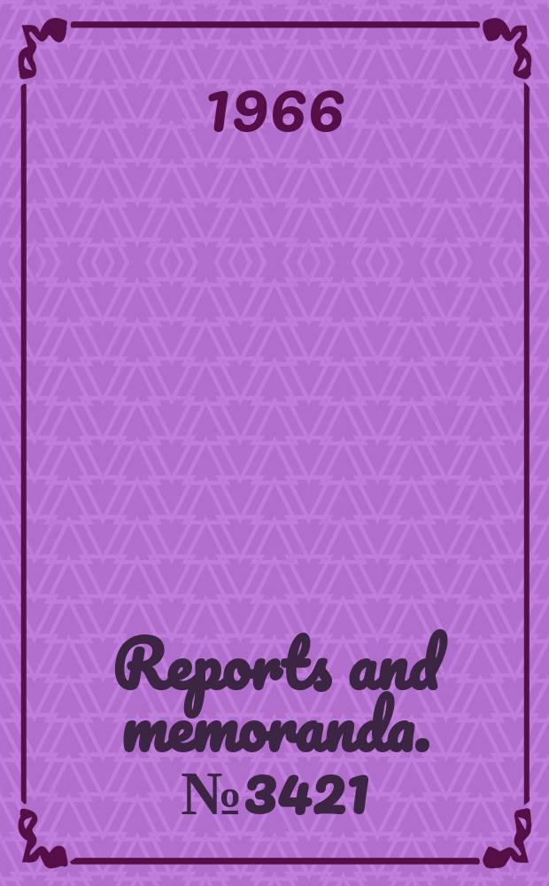 Reports and memoranda. №3421 : Boundary - layer separation in supersonic propelling nozzles