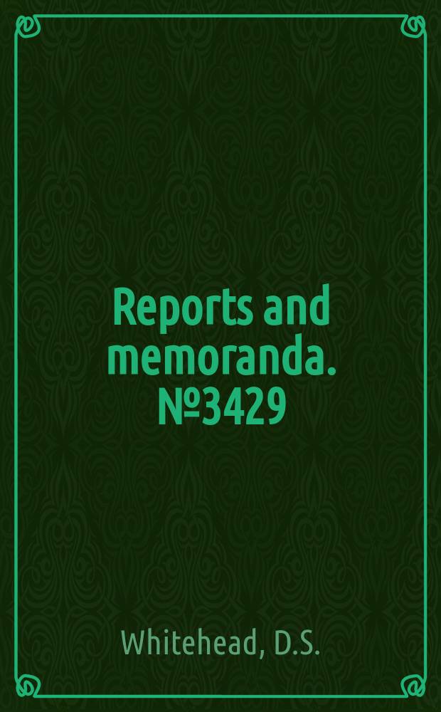 Reports and memoranda. №3429 : Torsional flutter of unstalled cascade blades at zero deflection