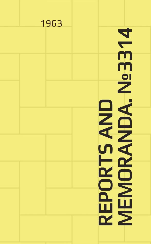 Reports and memoranda. №3314 : The stability of an aircraft under automatic throttle control and the cross-coupling effects with elevator control